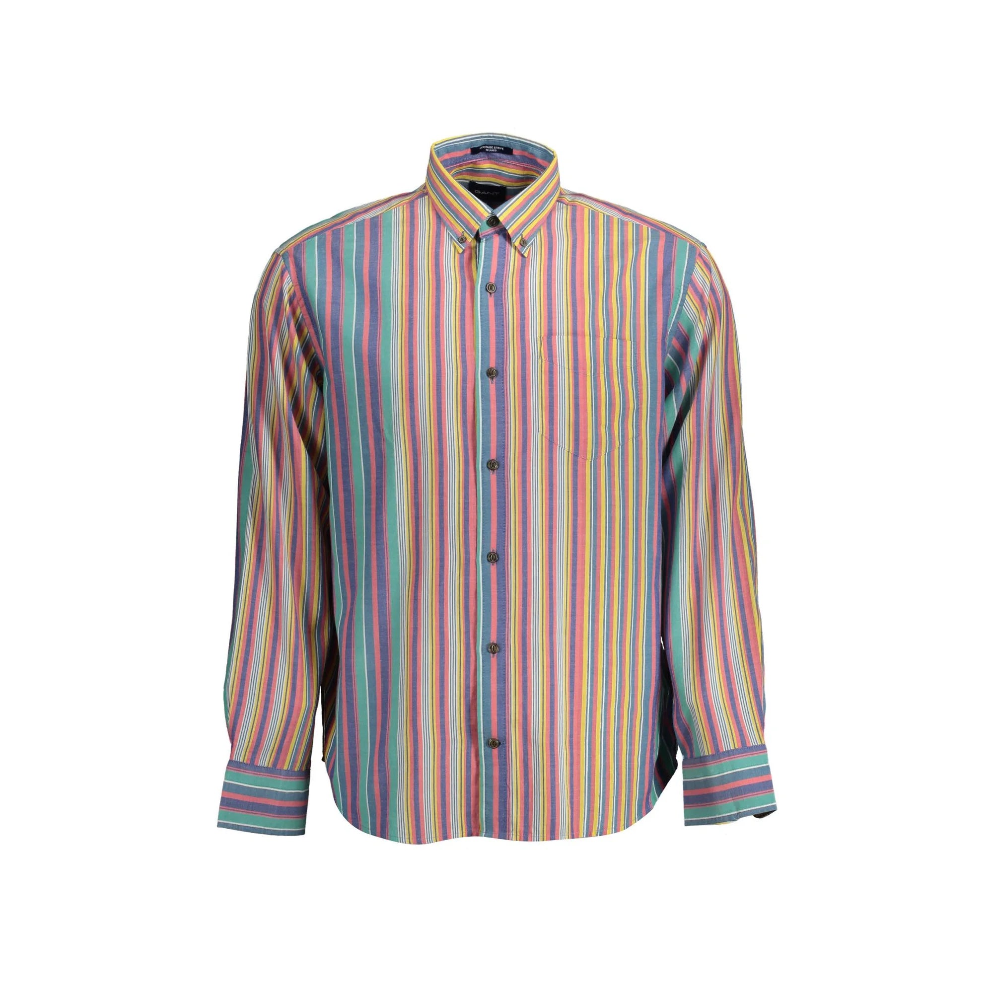 GANT CAMICIA MANICHE LUNGHE UOMO AZZURRO