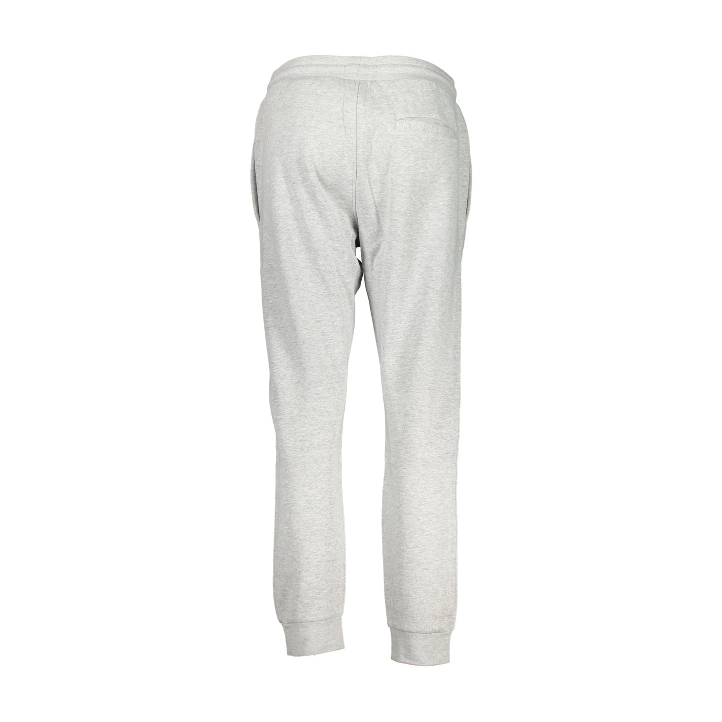 Cavalli Class Pantaloni Tuta Uomo Grigio Felpato Ricamo Logo donna - vista 2