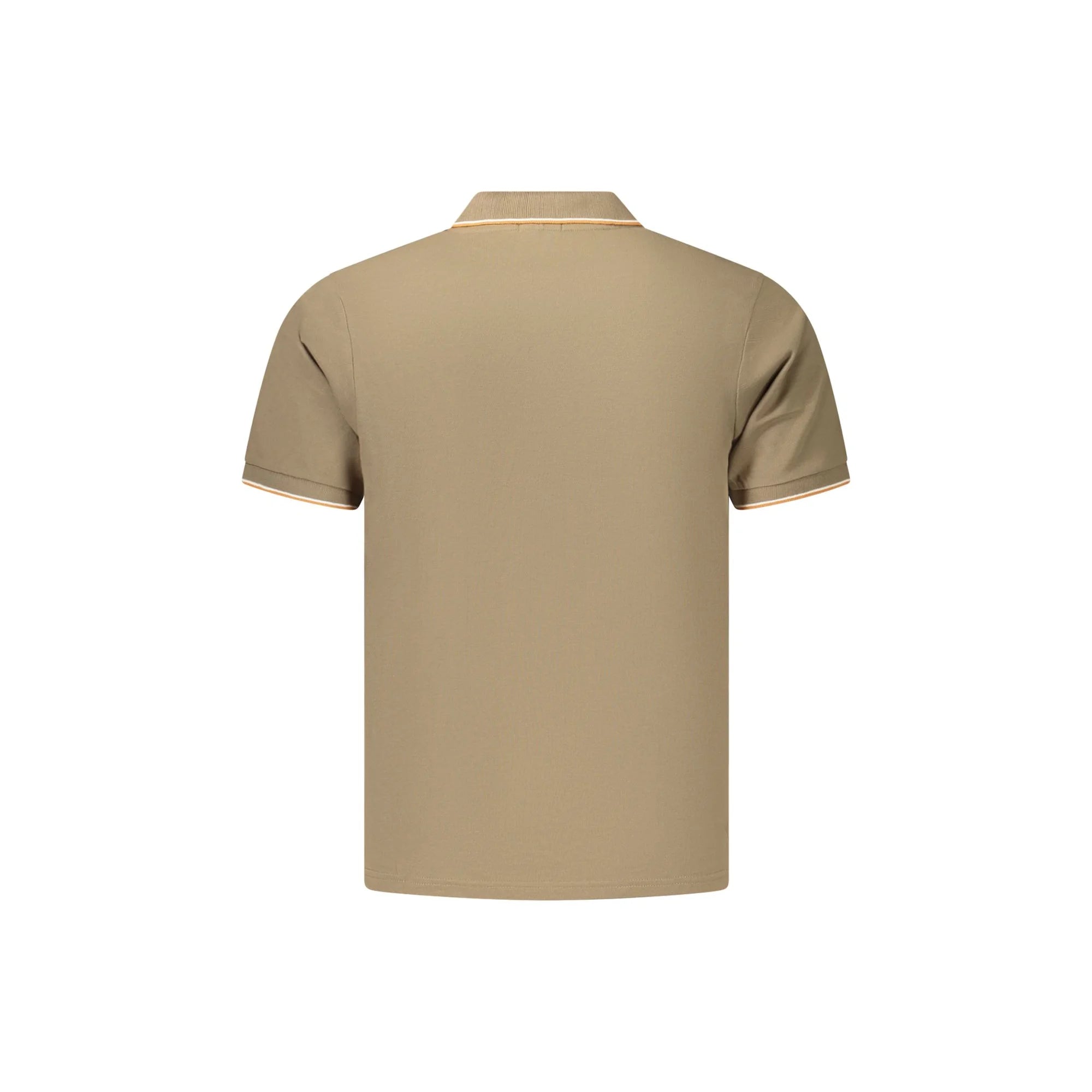 COVERI MOVING POLO MANICHE CORTE UOMO MARRONE