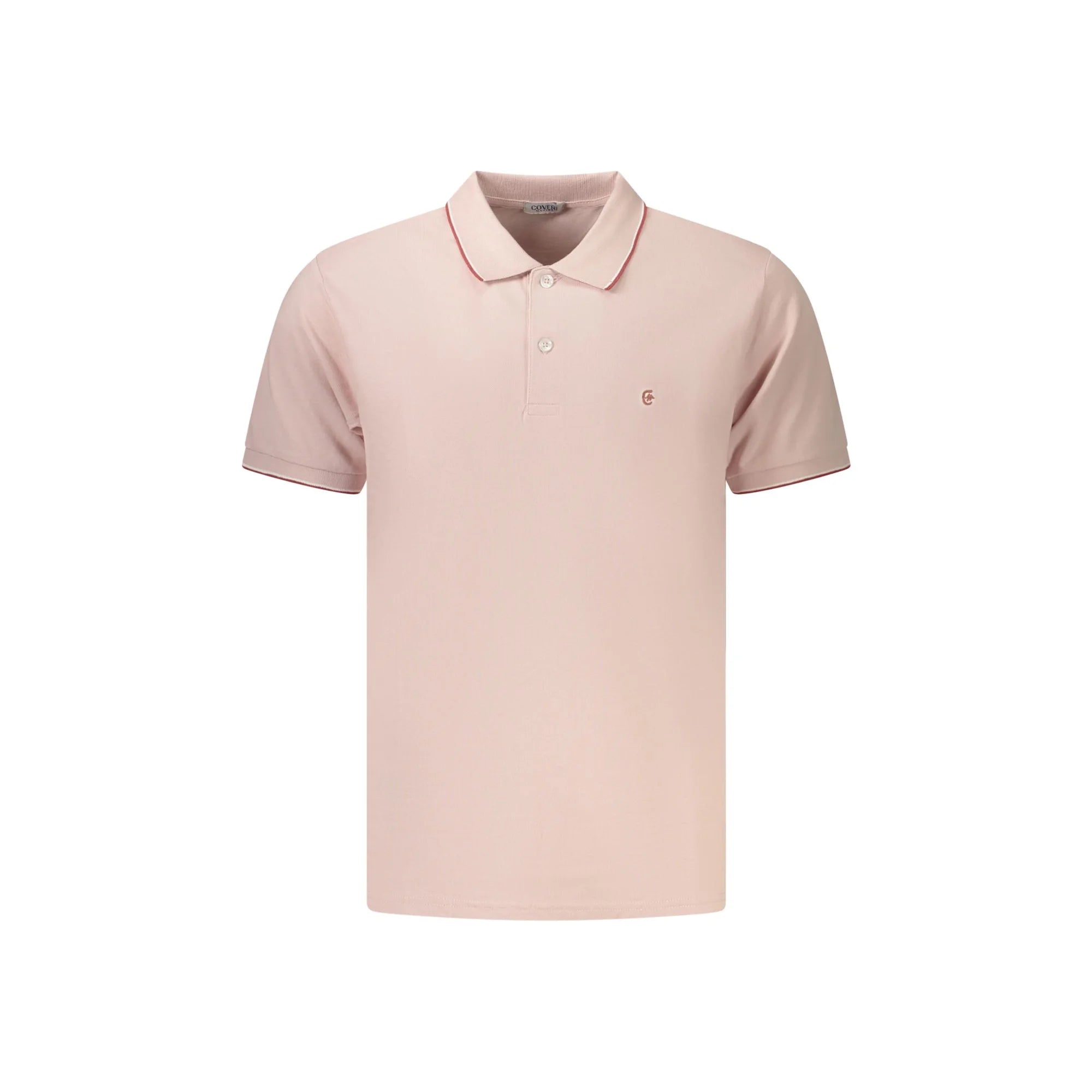 COVERI MOVING POLO MANICHE CORTE UOMO ROSA