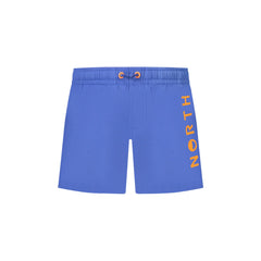 North Sails Costume da Mare Bambino Giallo Stampa Logo