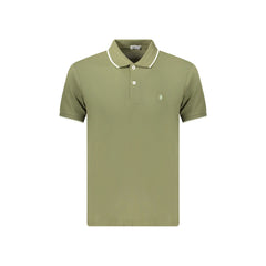 Coveri Moving Polo Manga Curta Homem Verde Bordado