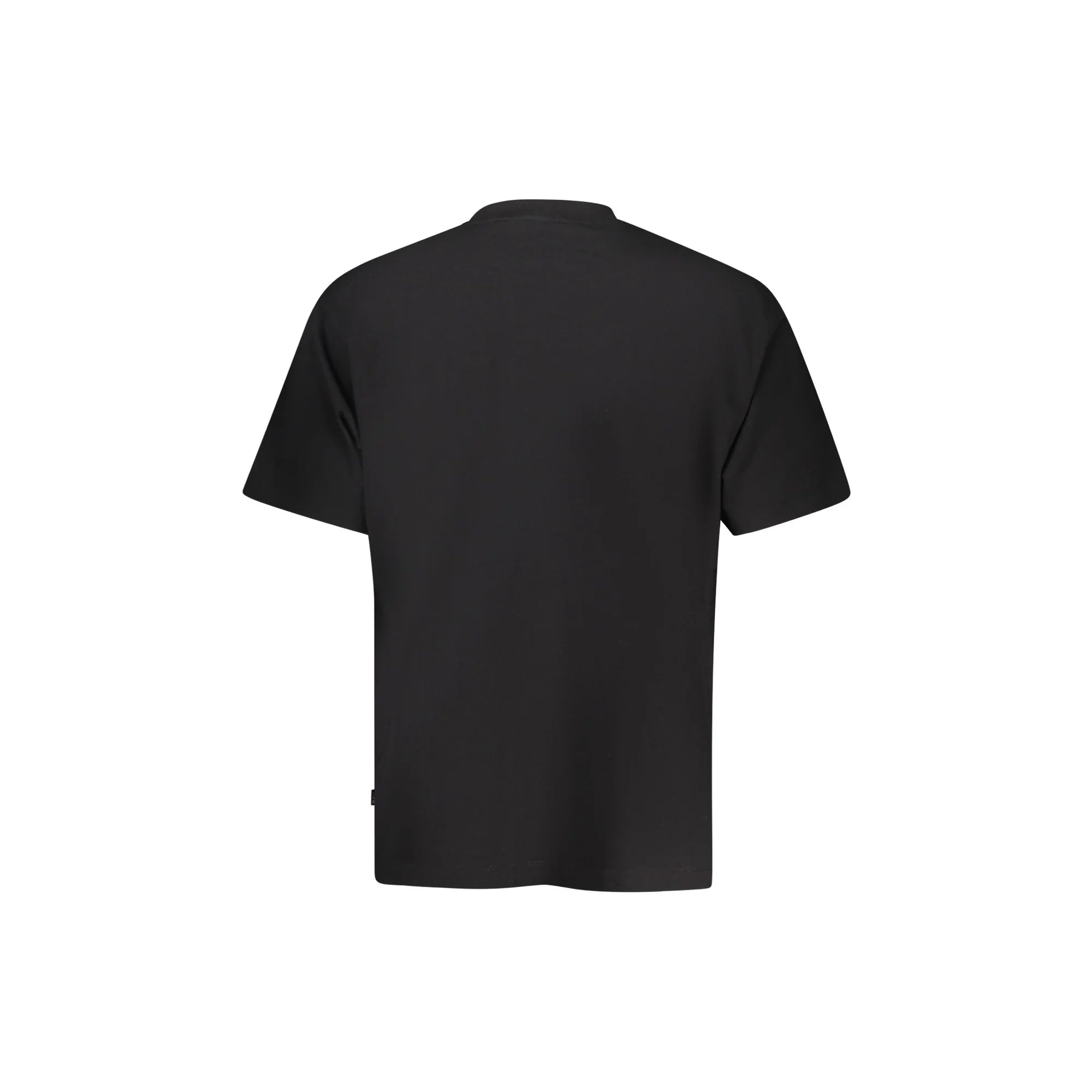 GUESS JEANS T-SHIRT MANICHE CORTE UOMO NERO