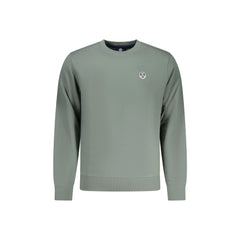 North Sails Sudadera de Manga Larga Hombre Verde Logo