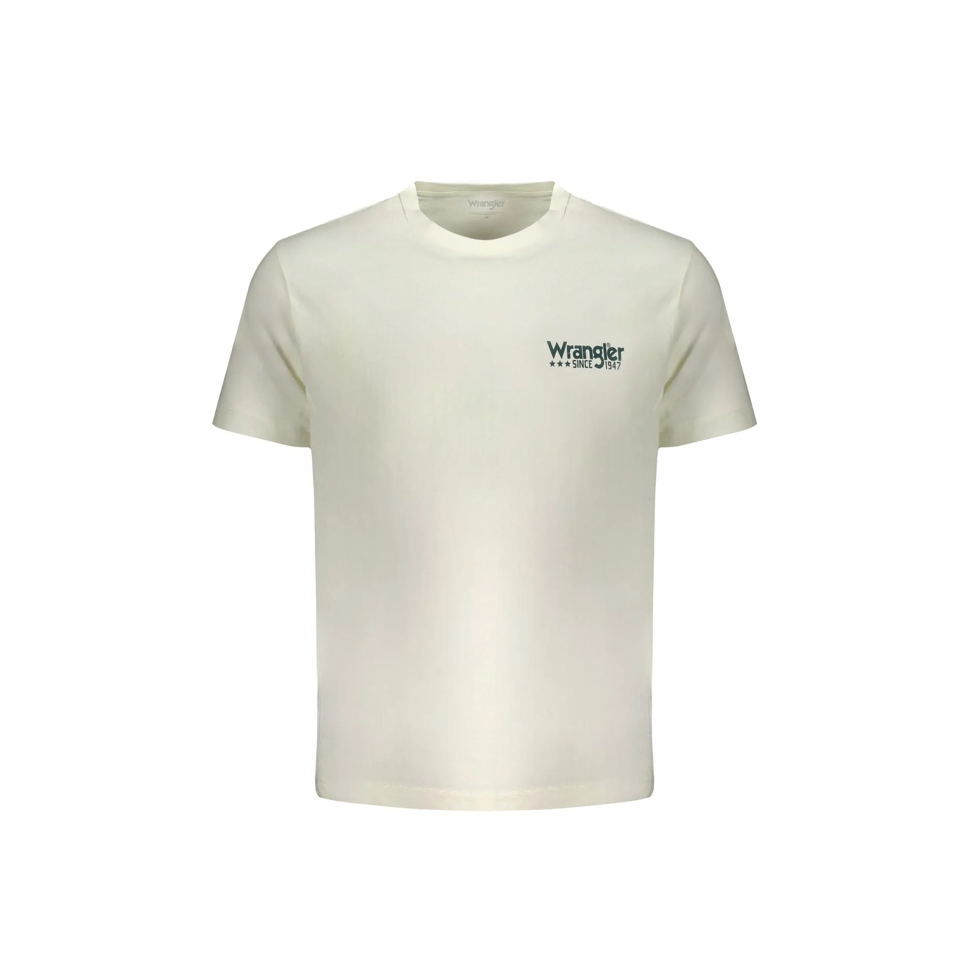 WRANGLER T-SHIRT MANICHE CORTE UOMO BIANCO