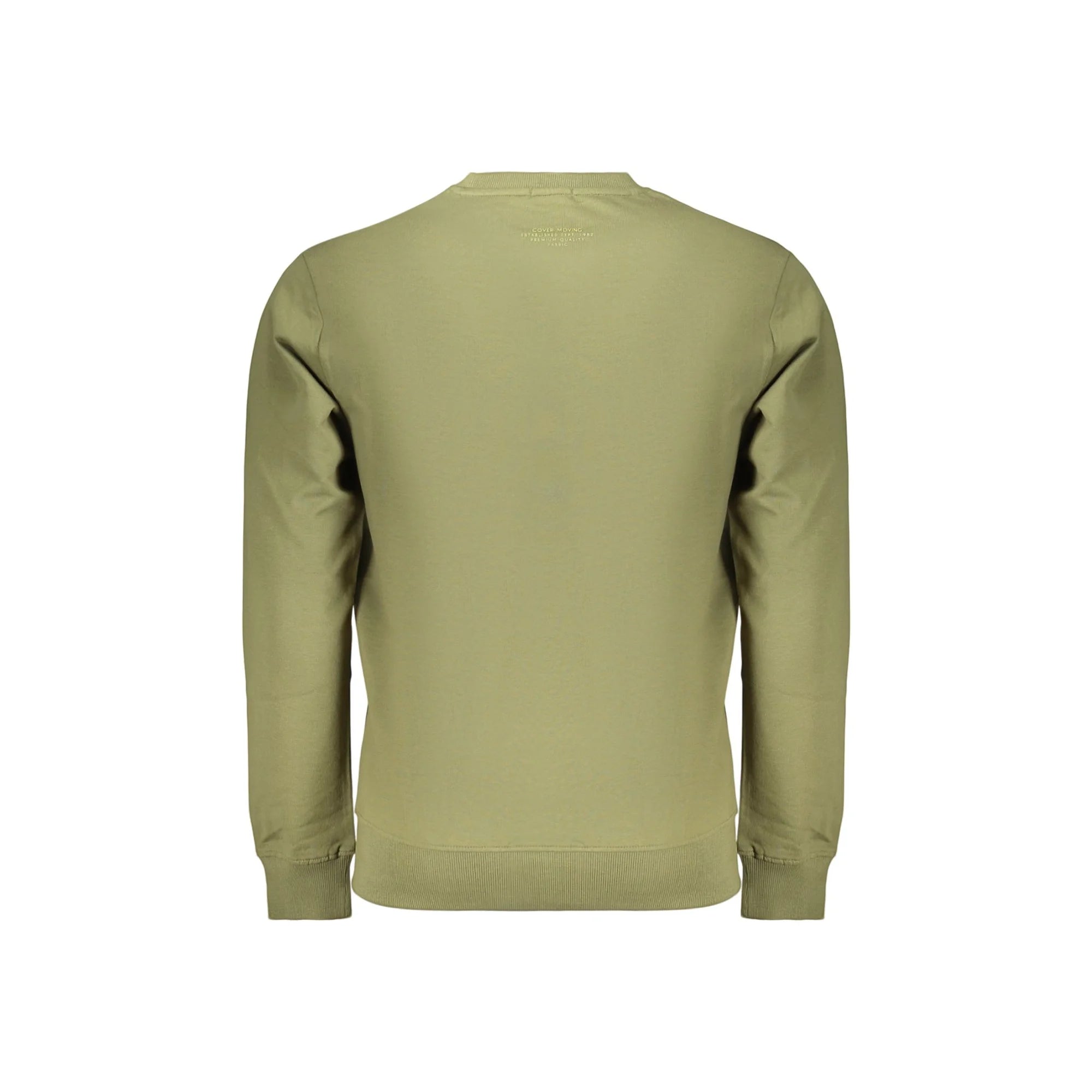 COVERI MOVING FELPA SENZA ZIP UOMO VERDE
