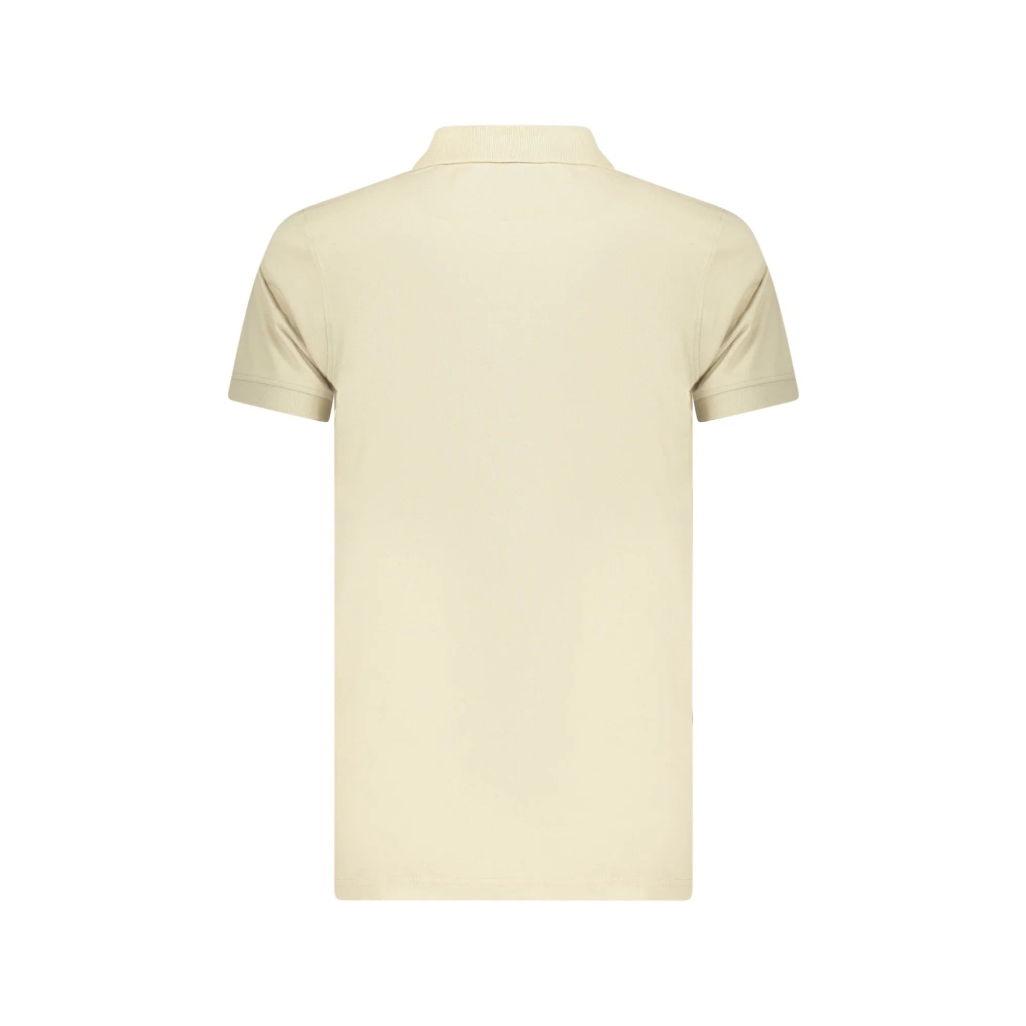 NORWAY 1963 POLO MANICHE CORTE UOMO BEIGE