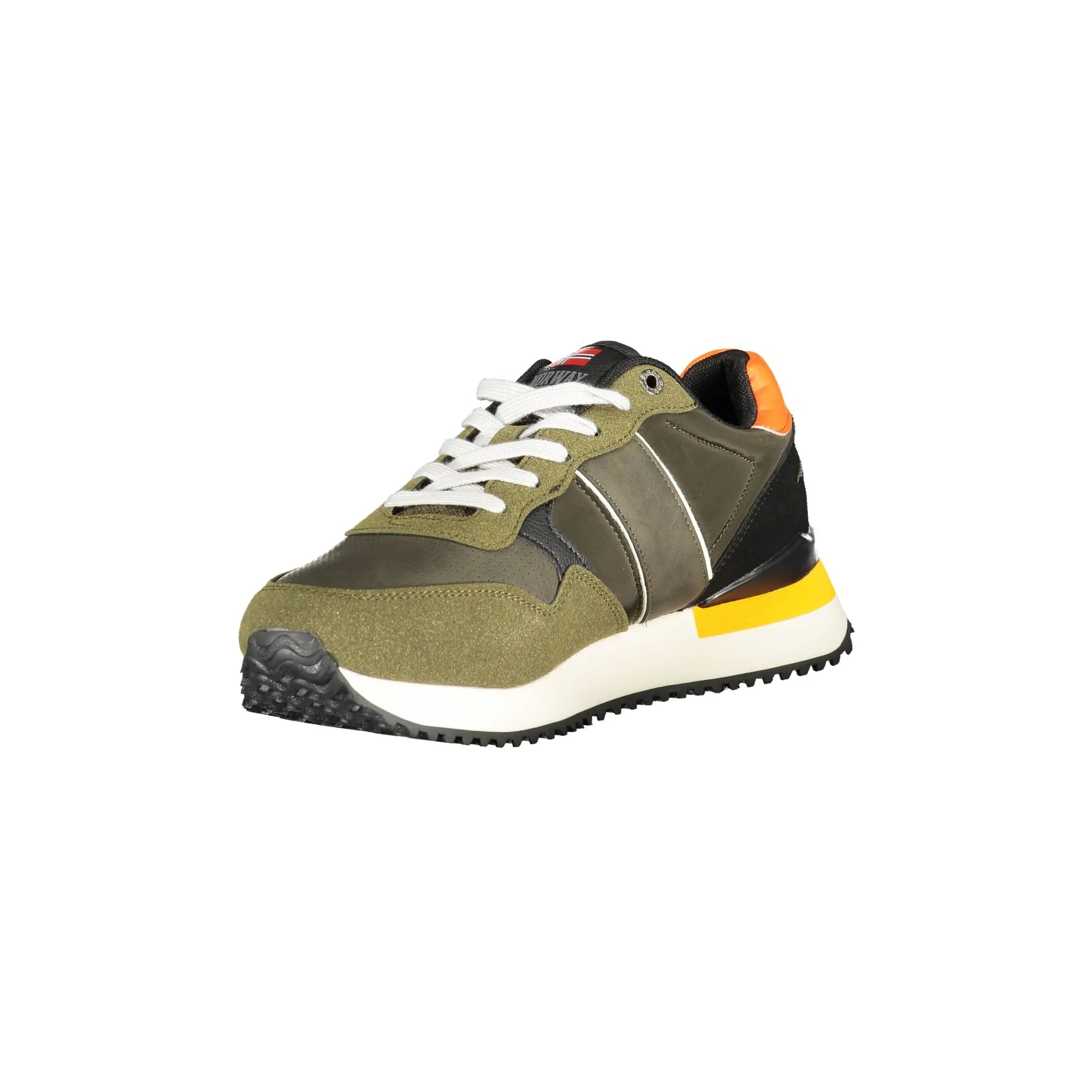 NORWAY 1963 Sneakers Uomo Verdi Liam con Lacci - vista 3