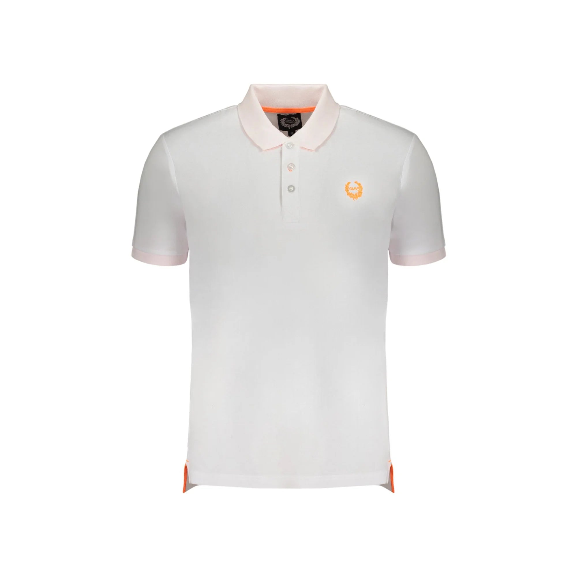 GIAN MARCO VENTURI POLO MANICHE CORTE UOMO BIANCO