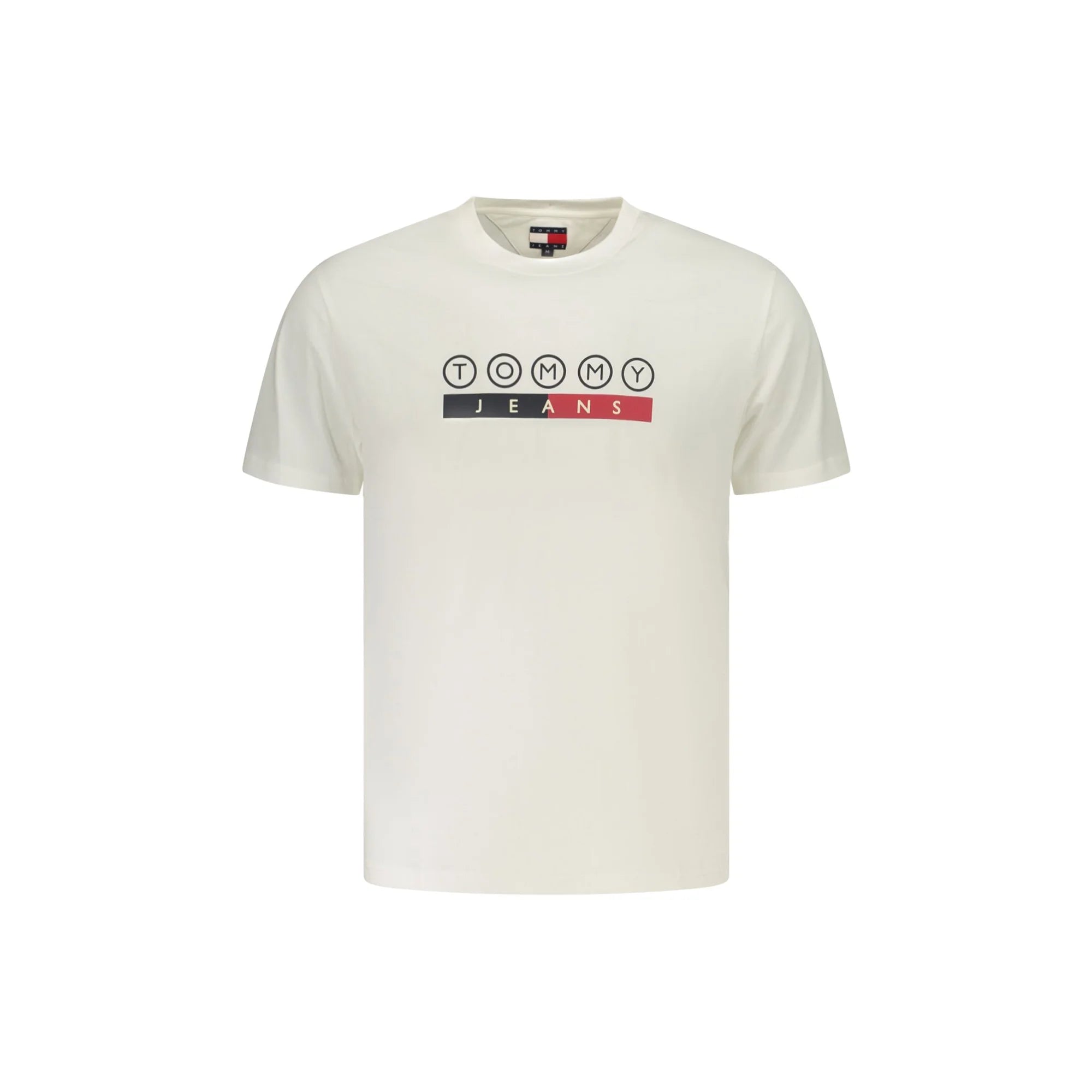 TOMMY HILFIGER T-SHIRT MANICHE CORTE UOMO BIANCO
