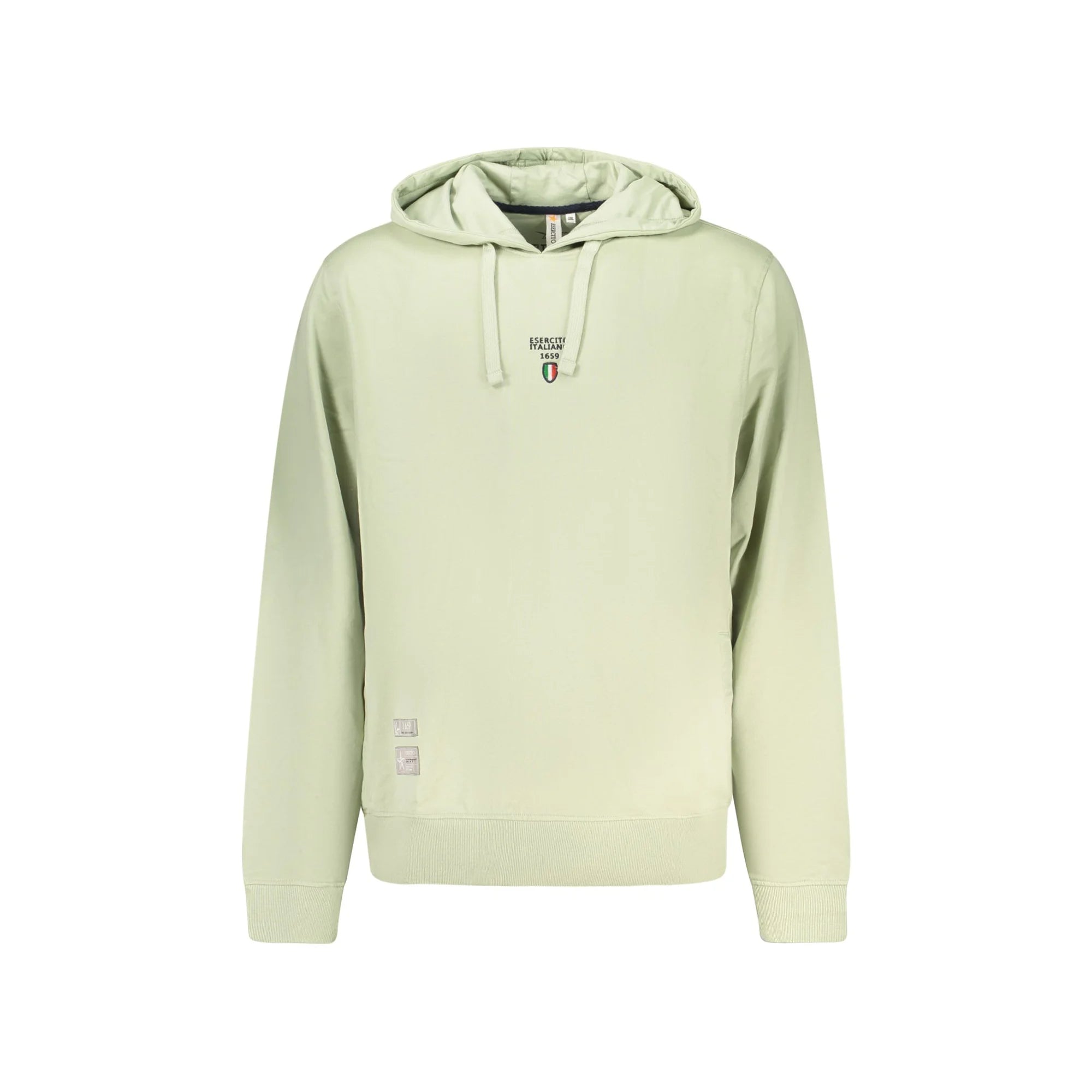 ACCADEMIA MILITARE FELPA SENZA ZIP UOMO VERDE