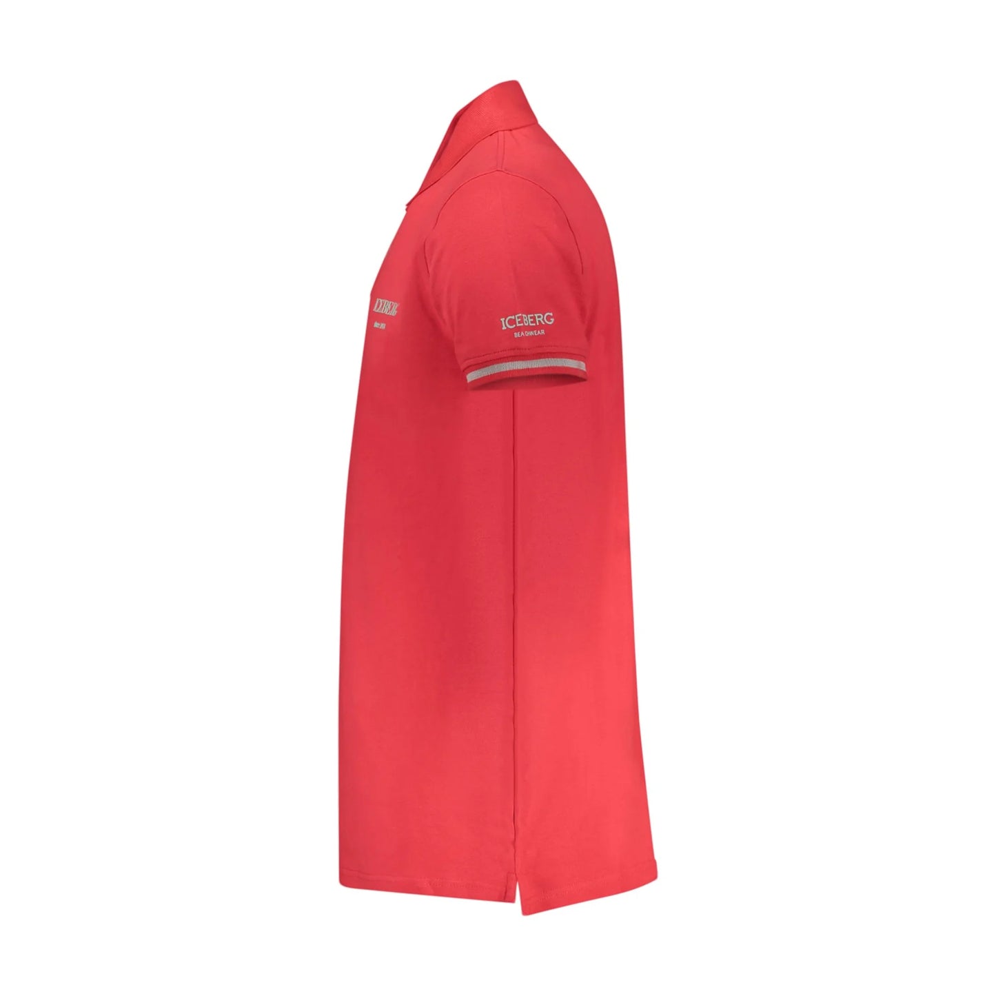 ICEBERG POLO MANICHE CORTE UOMO ROSSO