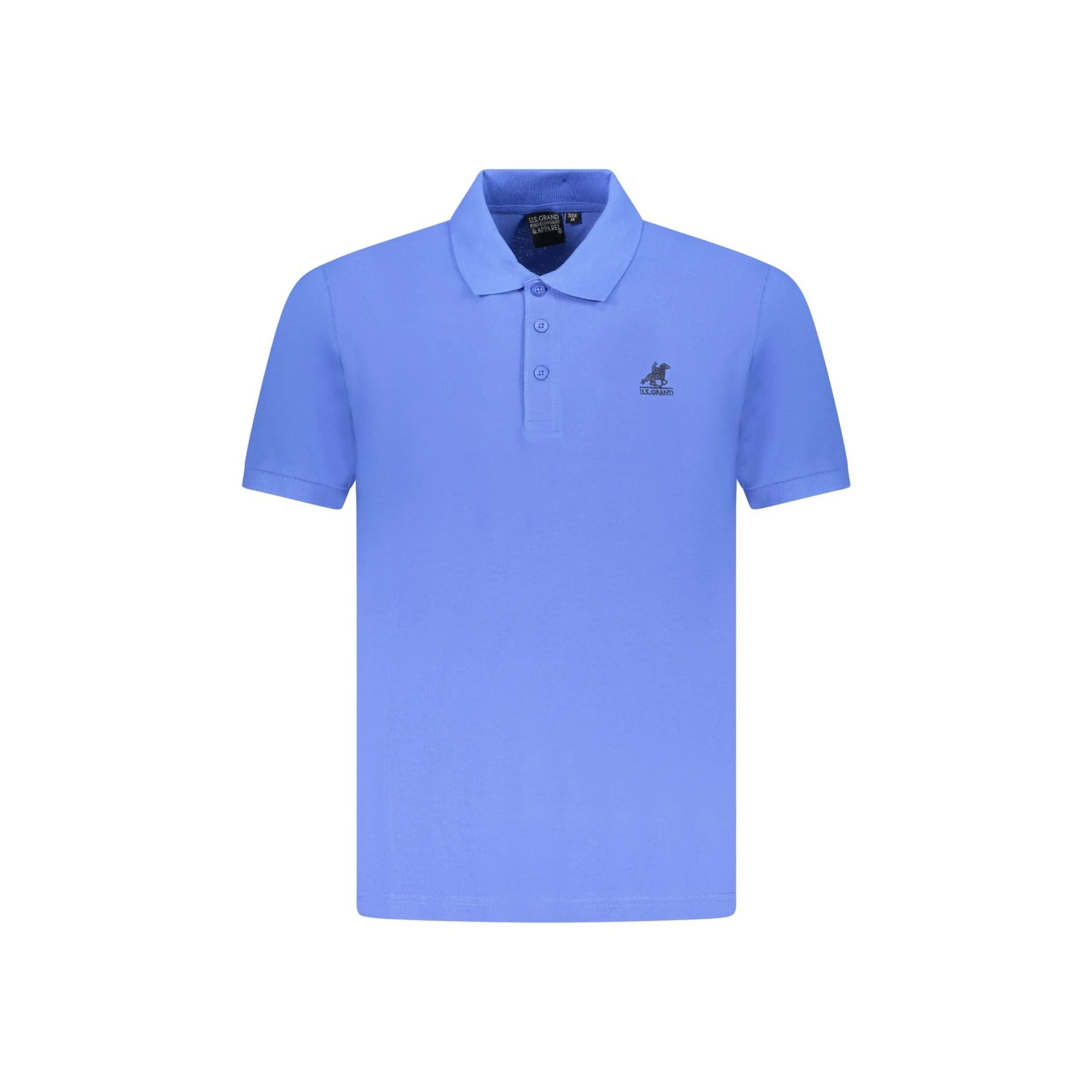 U.S. GRAND POLO POLO MANICHE CORTE UOMO BLU