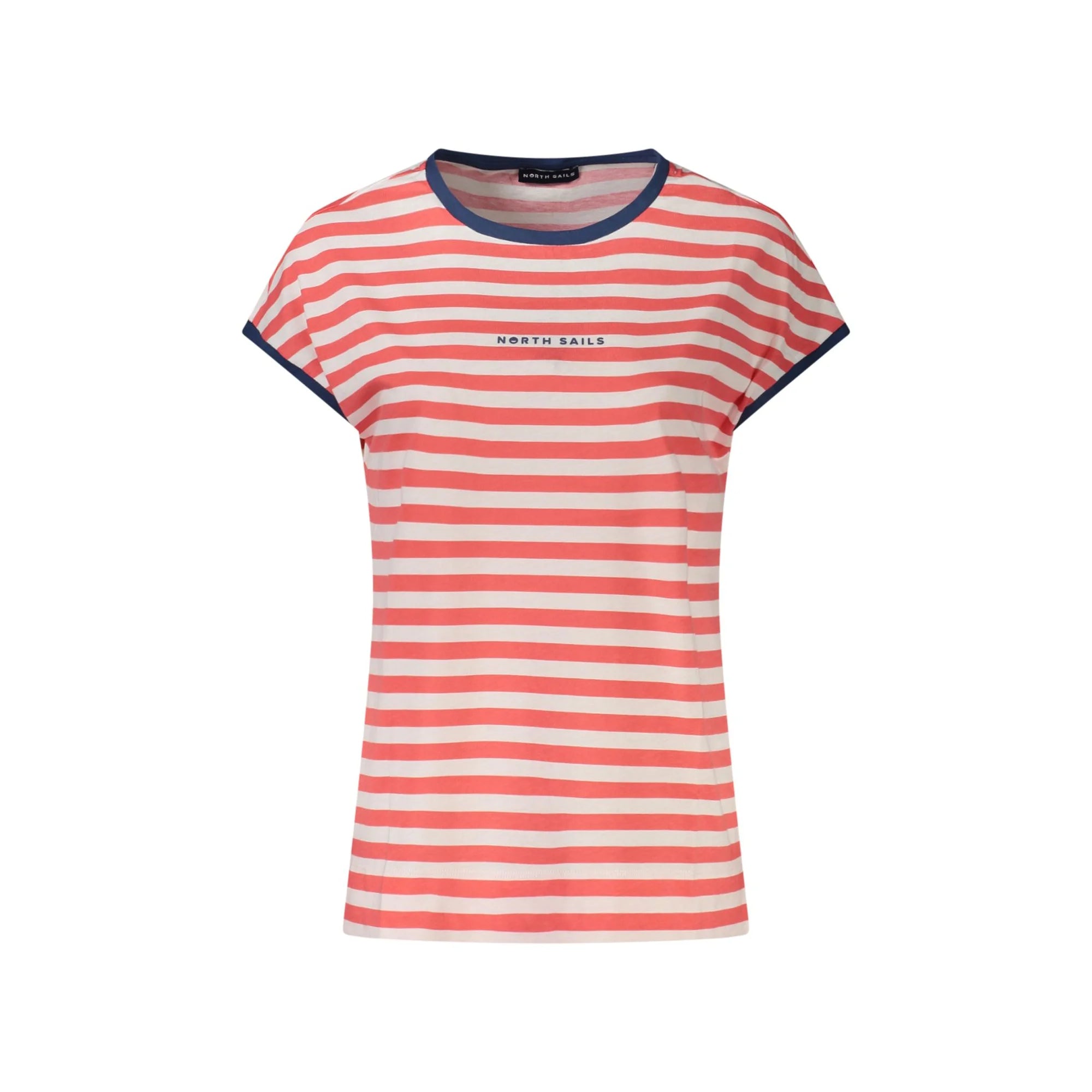 North Sails T-Shirt Donna Rossa Stampa in Rilievo Rosso - foto prodotto
