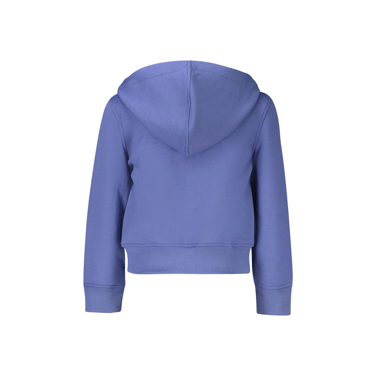 K-WAY FELPA CON ZIP BAMBINO BLU