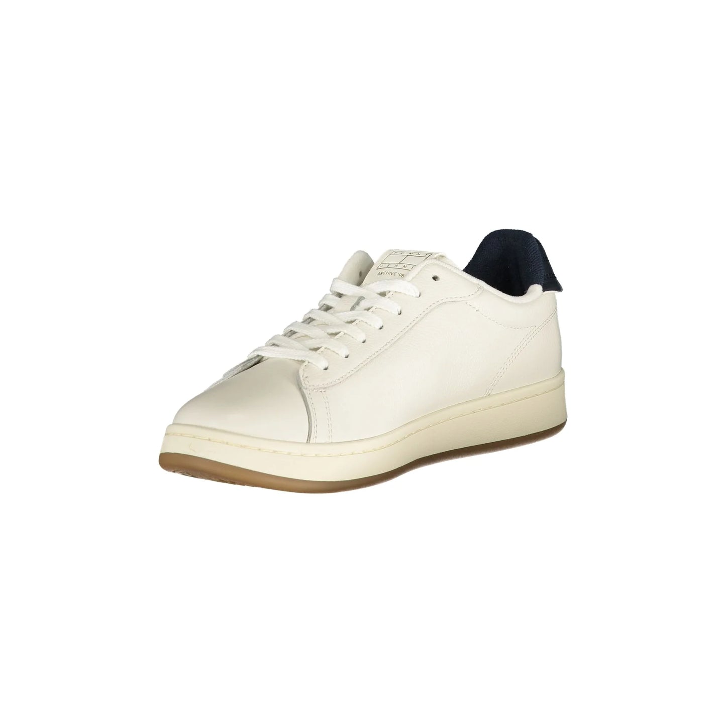 Tommy Hilfiger Sneakers Uomo Bianche Stampa Logo bianco - vista 3