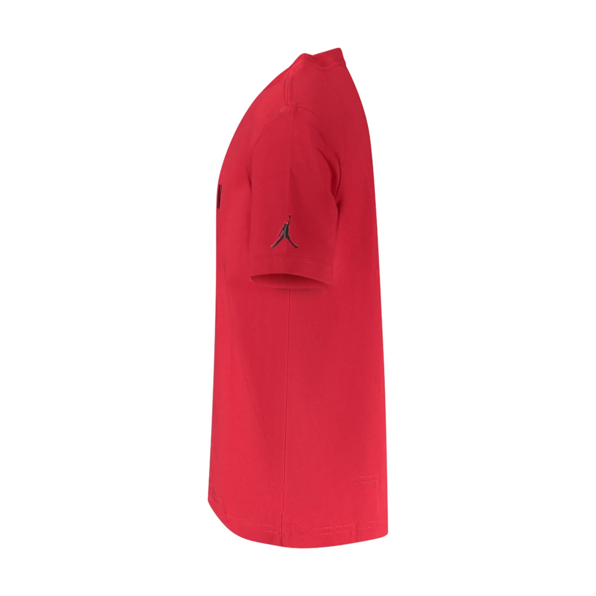 JORDAN T-SHIRT MANICHE CORTE BAMBINO ROSSO