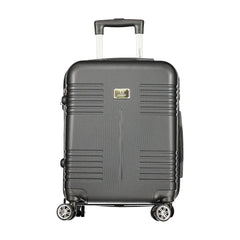 LAURA BIAGIOTTI Trolley Piccolo Nero con Ruote e Chiusura a Combinazione