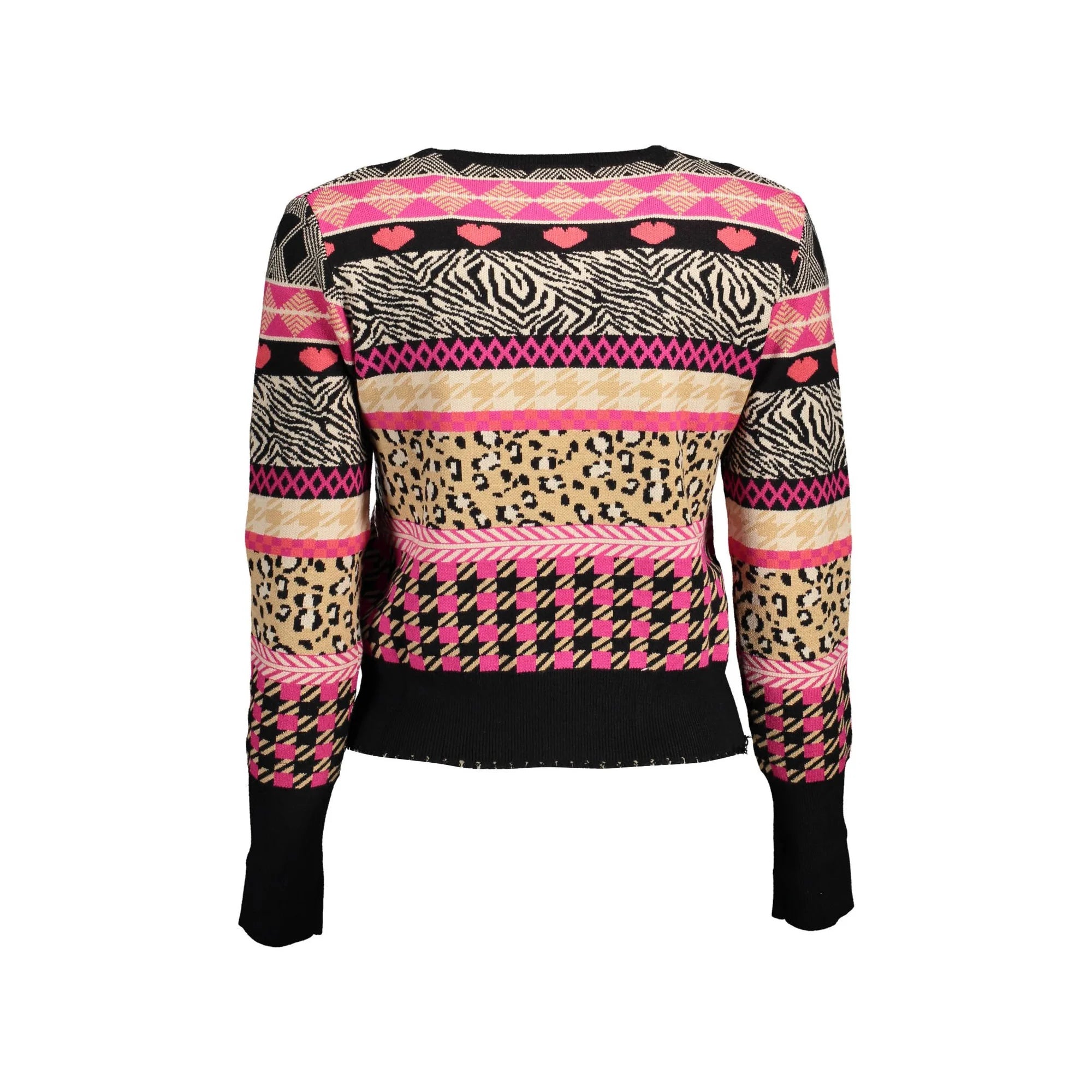 DESIGUAL MAGLIA DONNA NERO