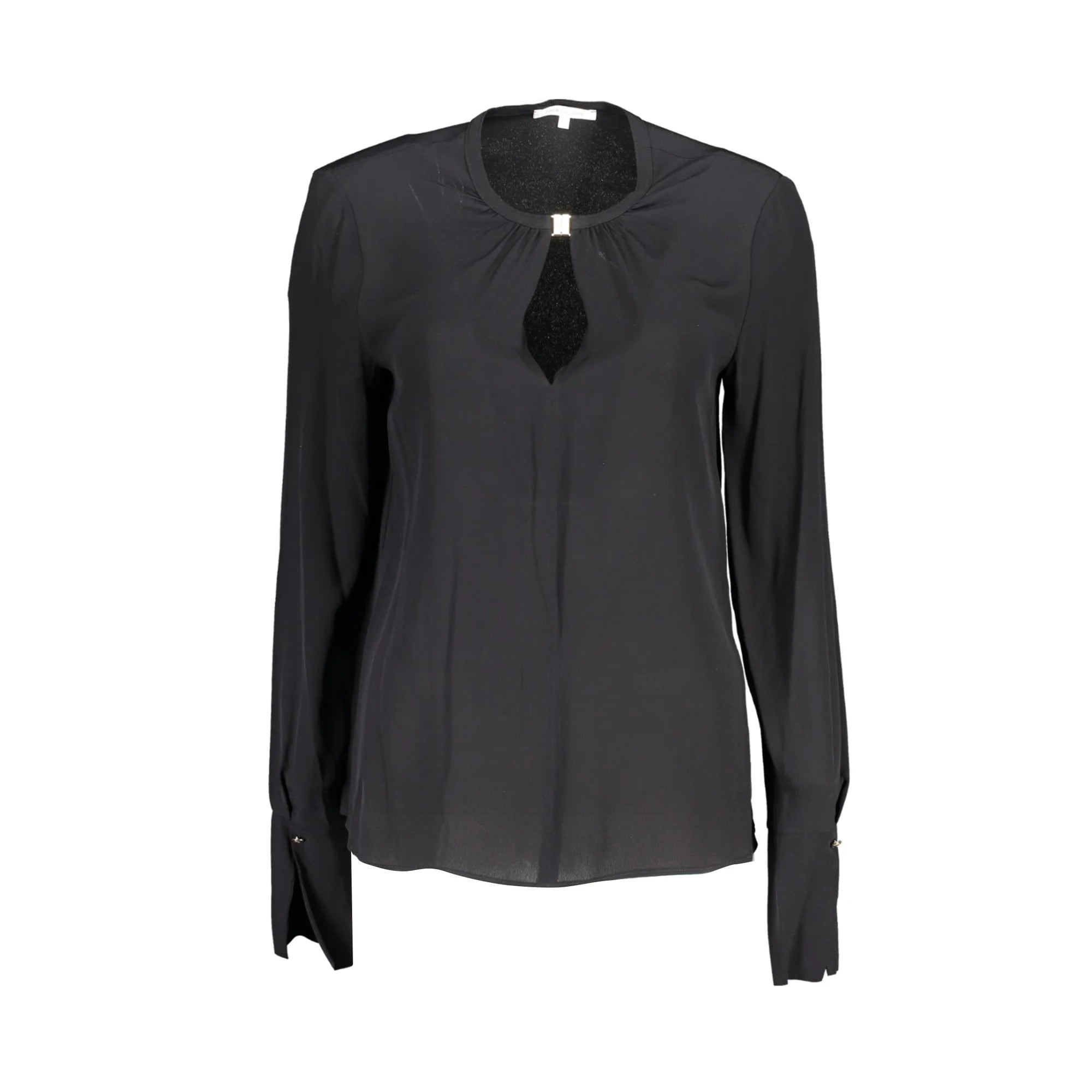 PATRIZIA PEPE CAMICIA MANICHE LUNGHE DONNA NERO