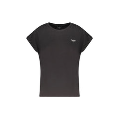 Pepe Jeans T-Shirt Μανίκια Κοντά Γυναίκα Μαύρη Εκτύπωση Λογότυπο
