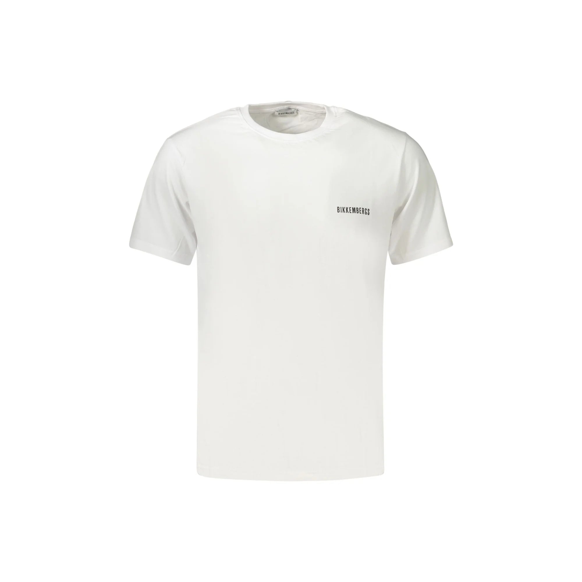 BIKKEMBERGS T-SHIRT MANICHE CORTE UOMO BIANCO