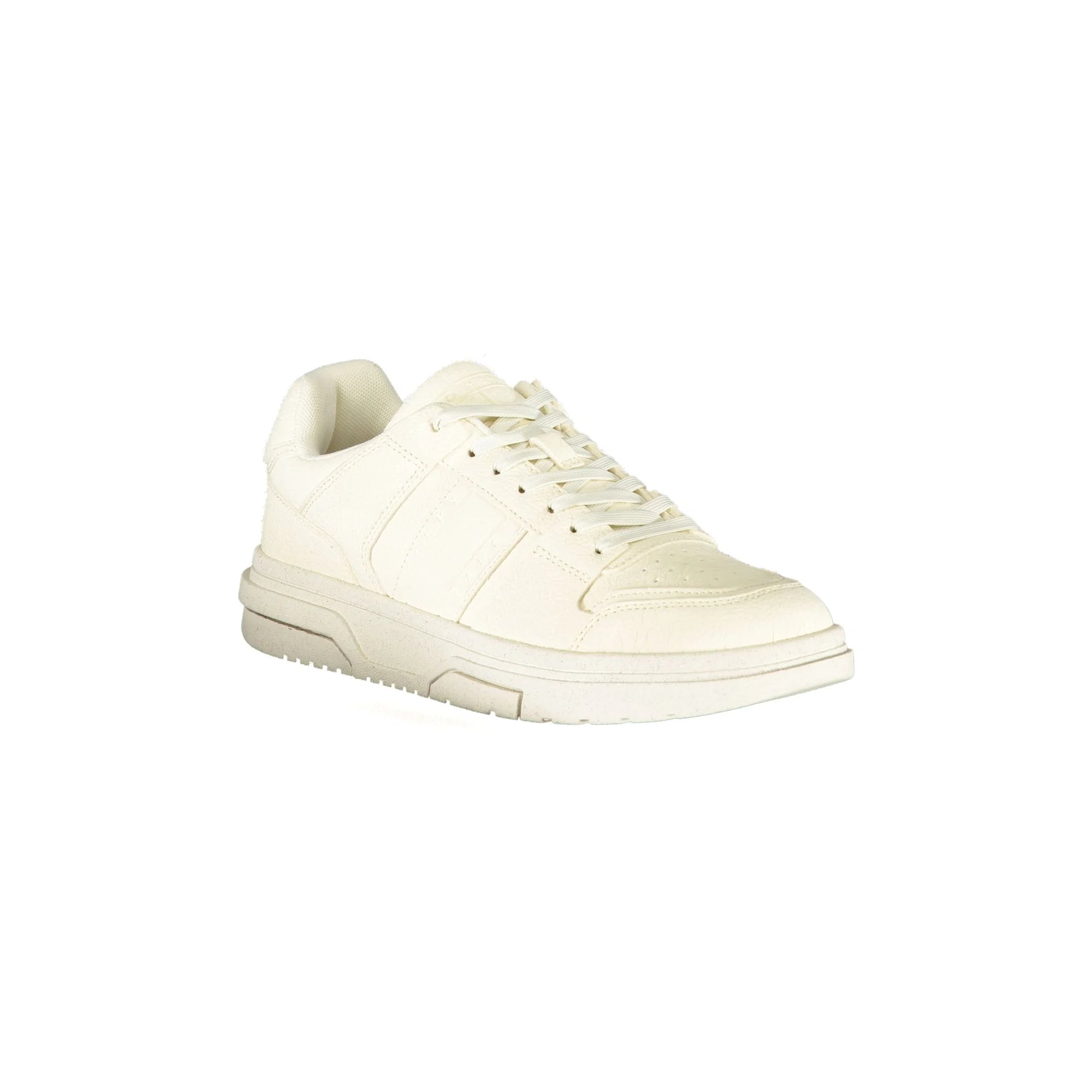 TOMMY HILFIGER Scarpe Sneakers Uomo Bianche con Lacci e Logo bianco - vista 2