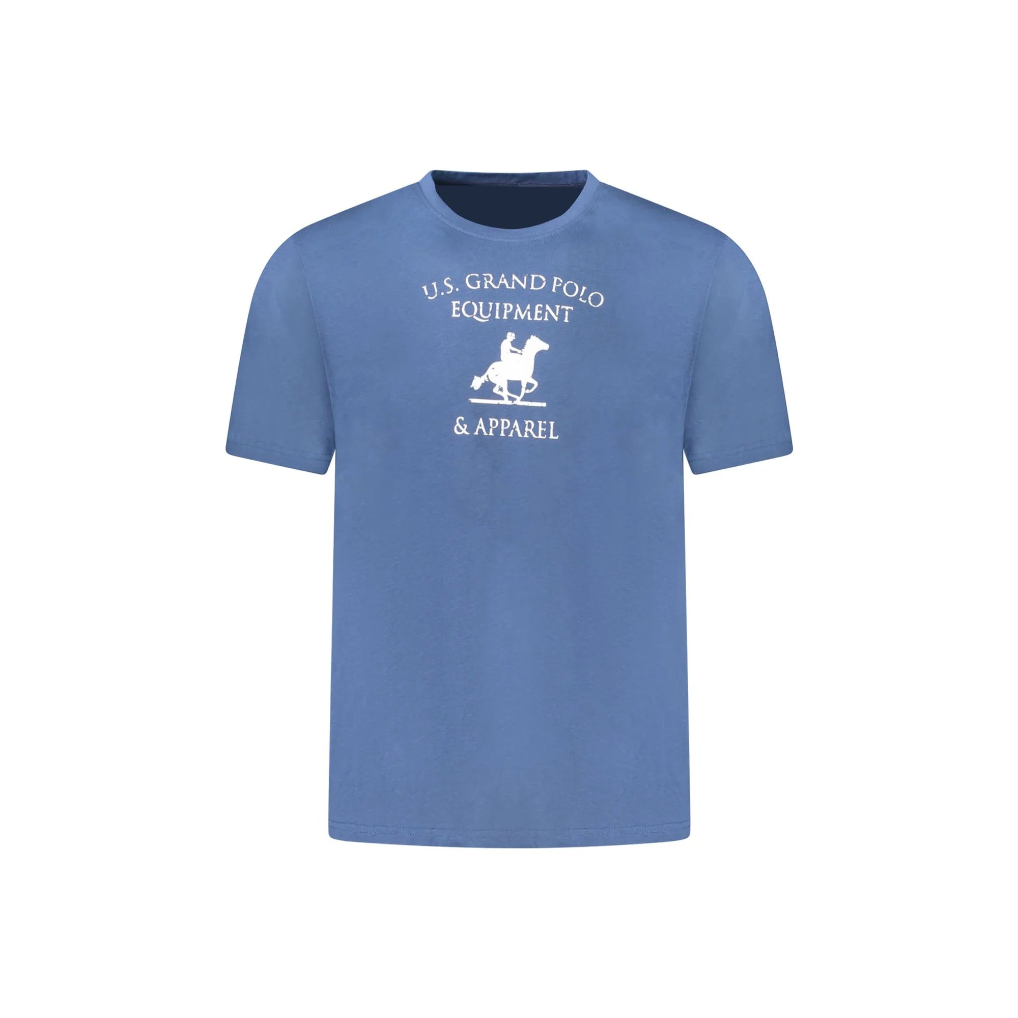 U.S. GRAND POLO T-SHIRT MANICHE CORTE UOMO BLU