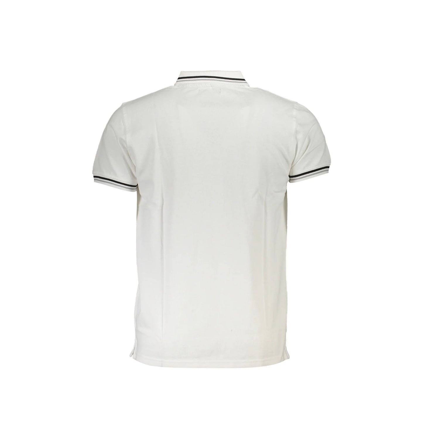 Cavalli Class Polo Maniche Corte Uomo Bianca Ricamo bianco - vista 2