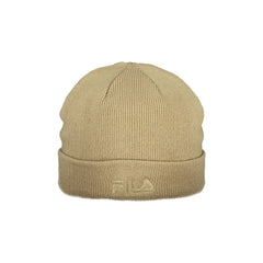 Fila Cappello Berretto Uomo Beige Ricamo Logo