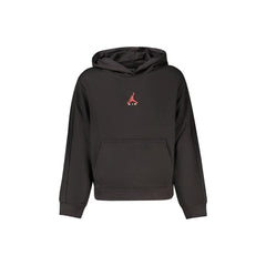 Jordan Felpa Maniche Lunghe Bambino Nera Ricamo Logo