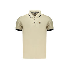 Refrigiwear Polo Maniche Corte Uomo beige Logo
