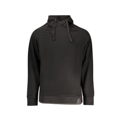 Rifle Φούτερ Μακρυμάνικο Ανδρικό Μαύρο Με Λογότυπο