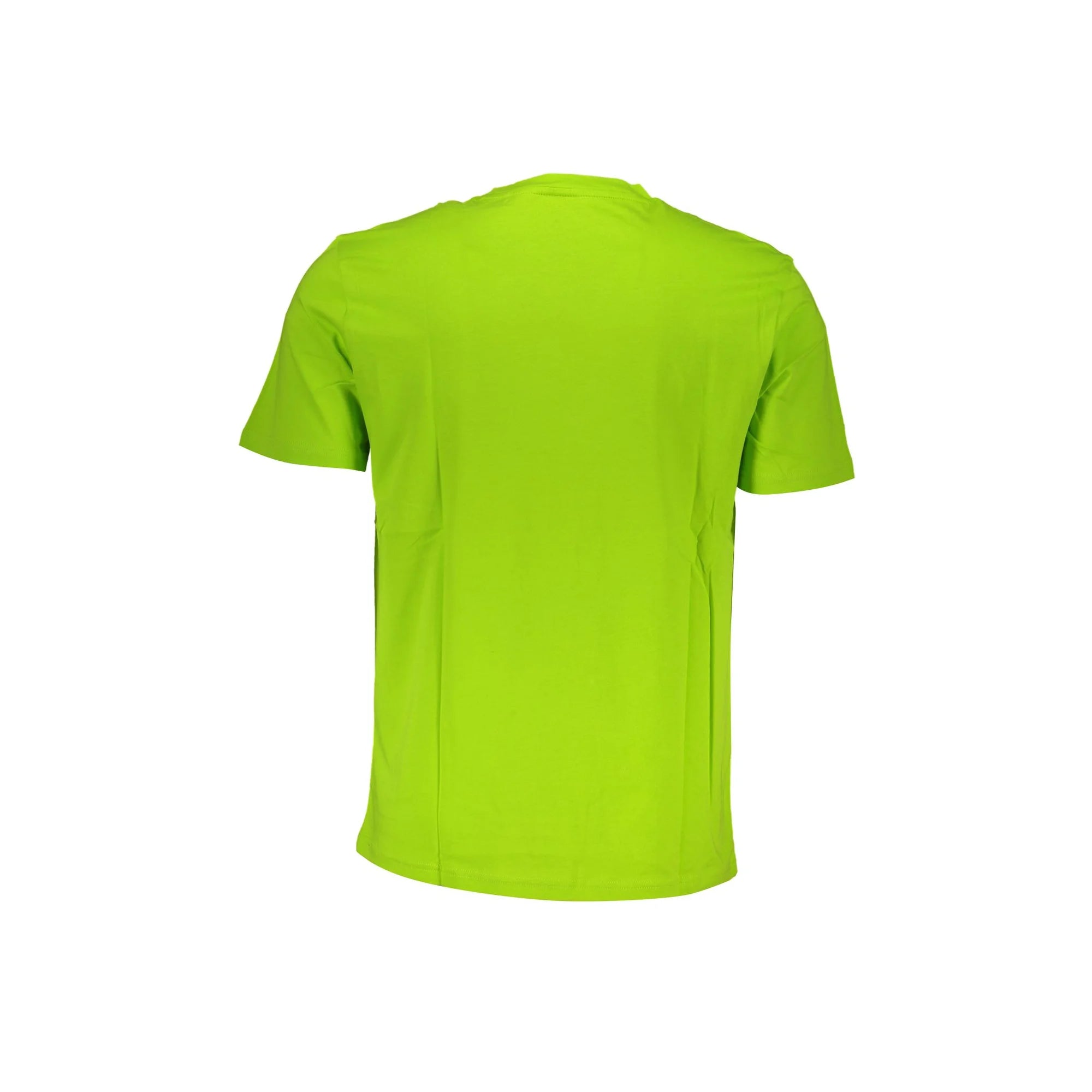 Boss T-Shirt Maniche Corte Uomo Verde Stampa Logo - vista 2
