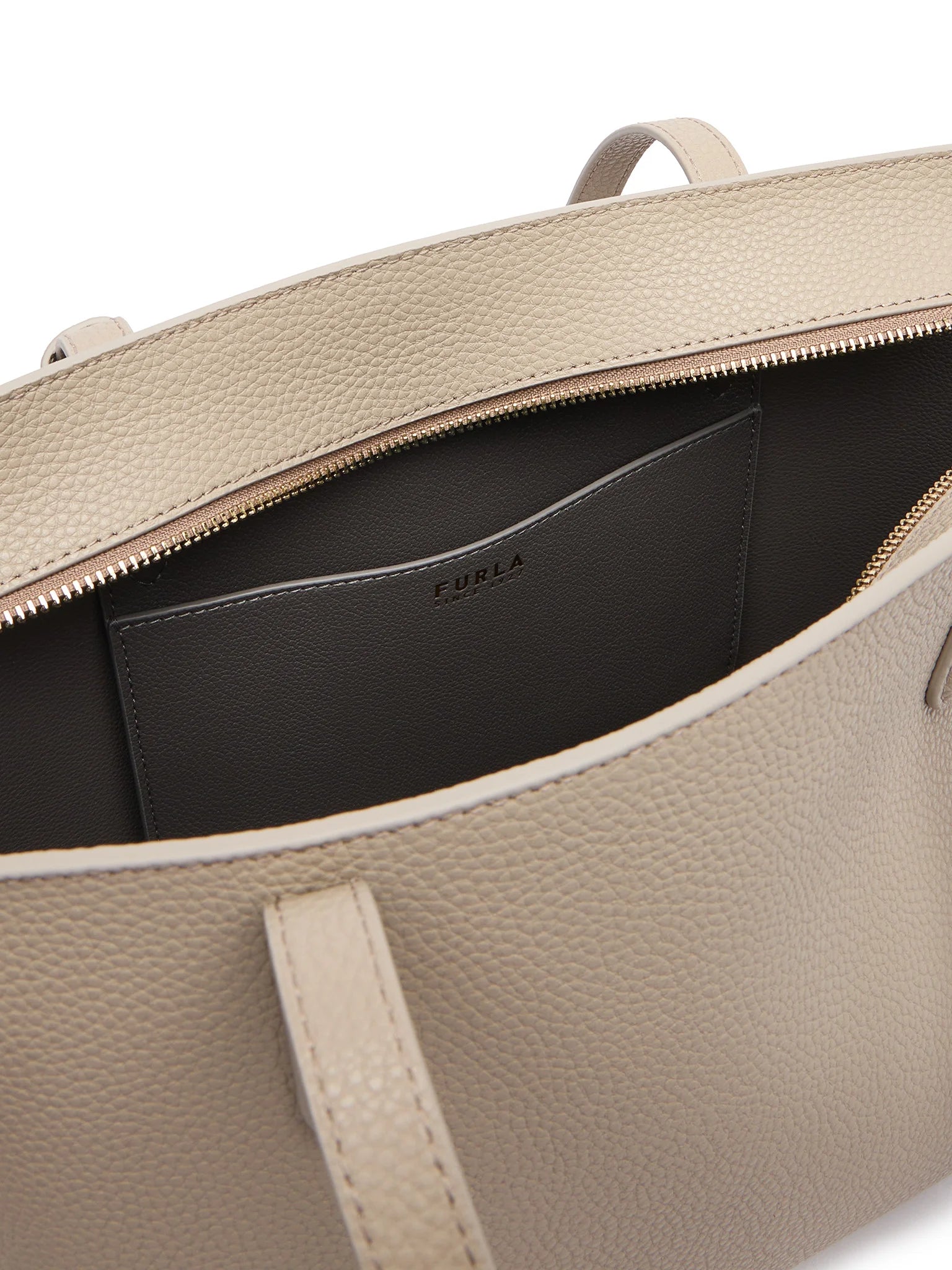 Furla Borsa Donna Marrone Spalla Pelle Ava Logo