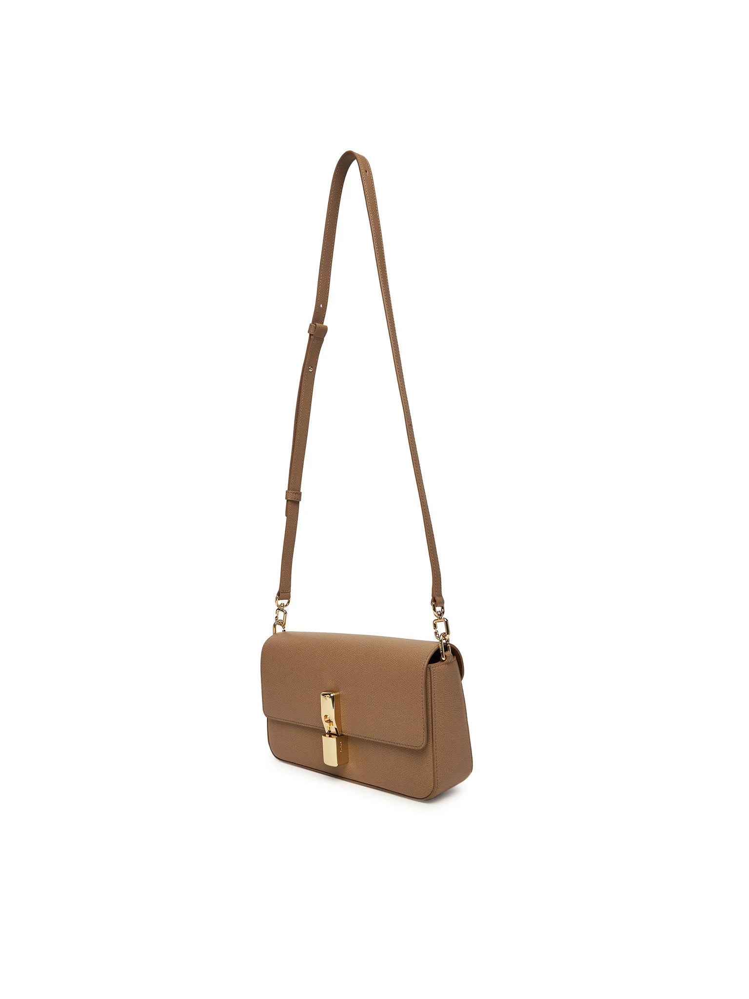 Furla Sac Femme Beige Bandoulière Cuir Iride Logo