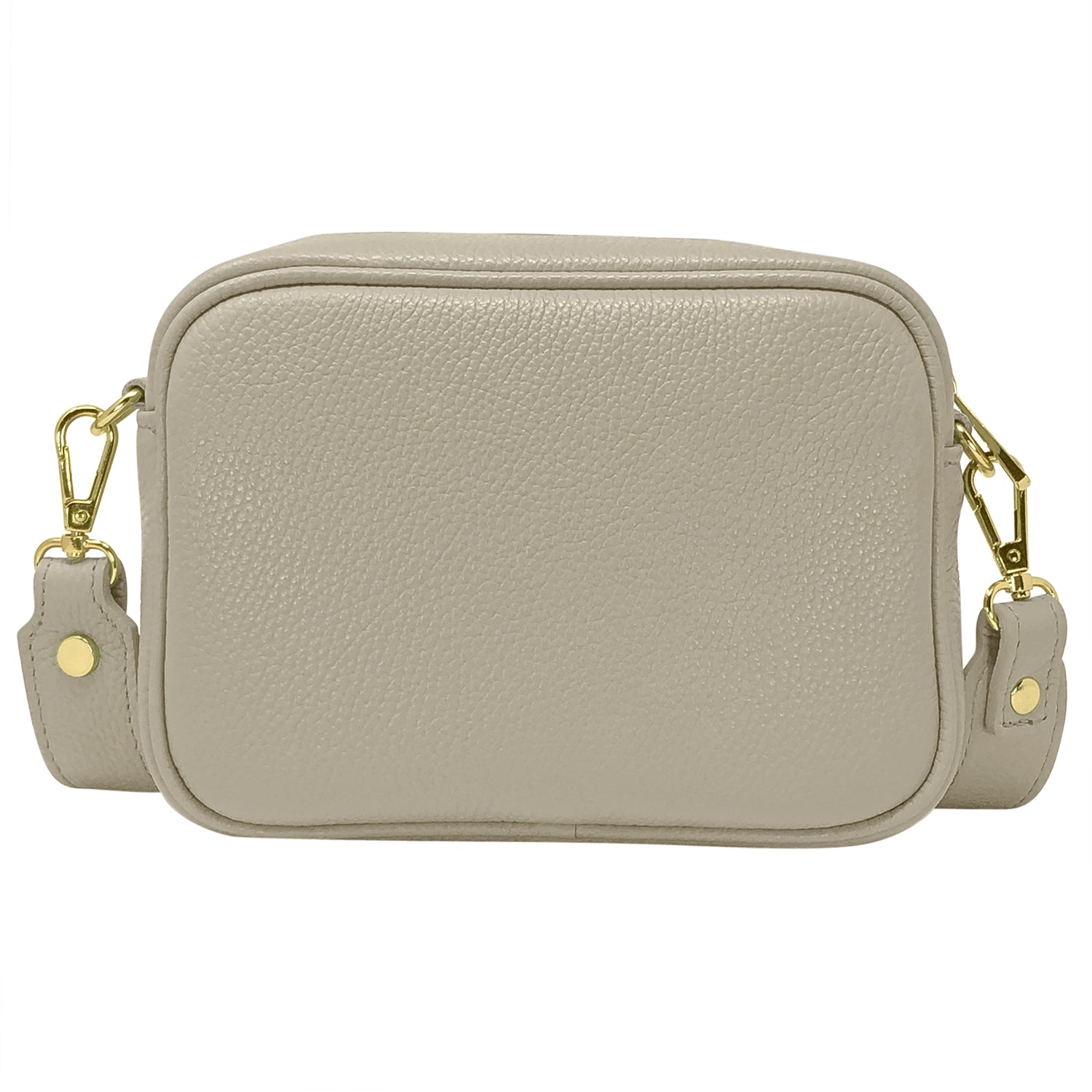 Bolso de Mano para Mujer con Correa, En Cuero Auténtico Suave, Hecho en Italia, Modelo Ada