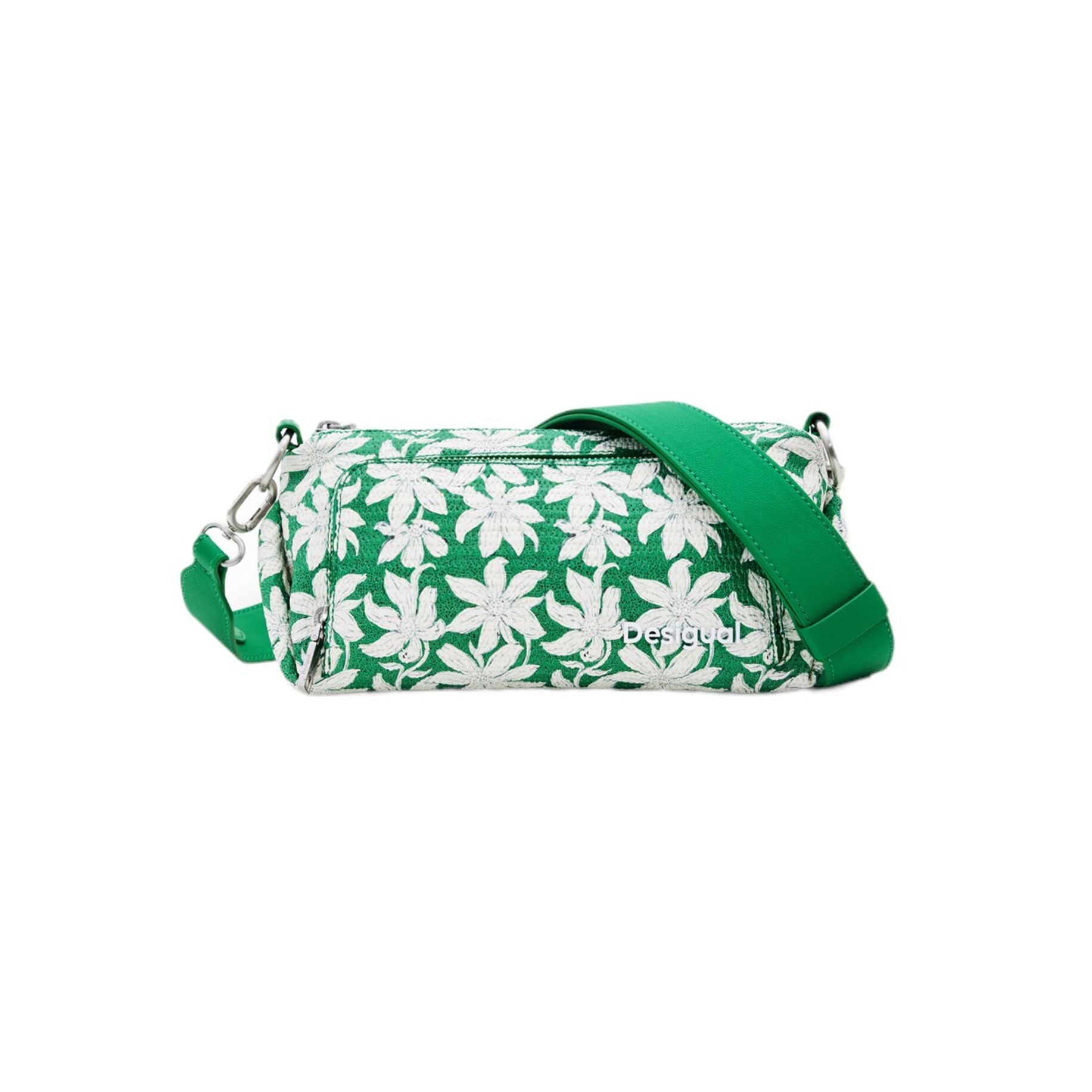 Desigual Borsa a Tracolla Donna Verde Chiusura con Zip Borse - vista 3