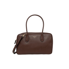 TWINSET Sac à main Bauletto Marron avec Bandoulière Réglable