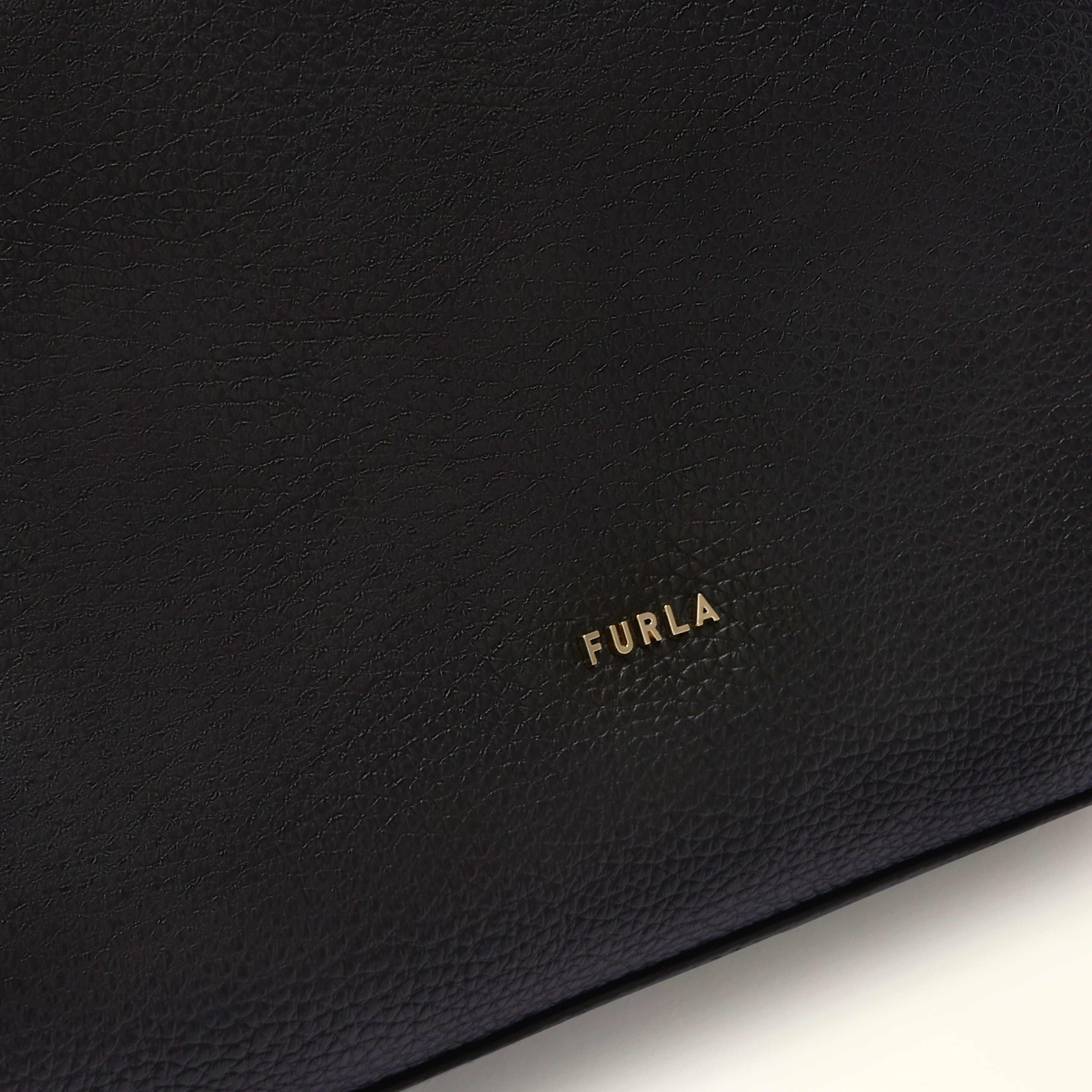 Furla Borsa a Spalla Pelle Donna Nera Logo Borse nero - vista 5