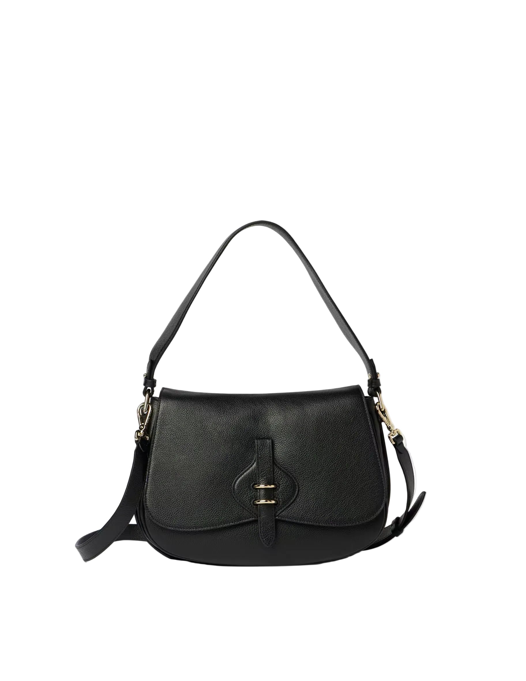 Coccinelle Borsa a Tracolla Pelle Donna Nera Logo Borse nero - foto prodotto