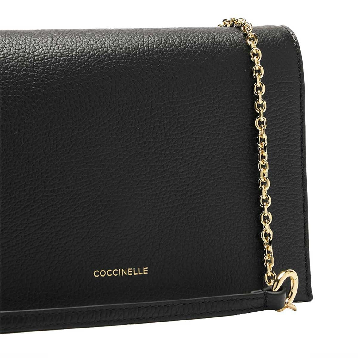 COCCINELLE Borsa Donna a Spalla Nera Dandy in Vera Pelle