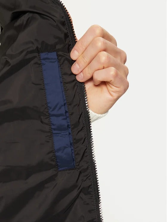 Tommy Hilfiger Giubbotto Uomo Blu Zip Logo Giubbotti e Giacche - vista 6