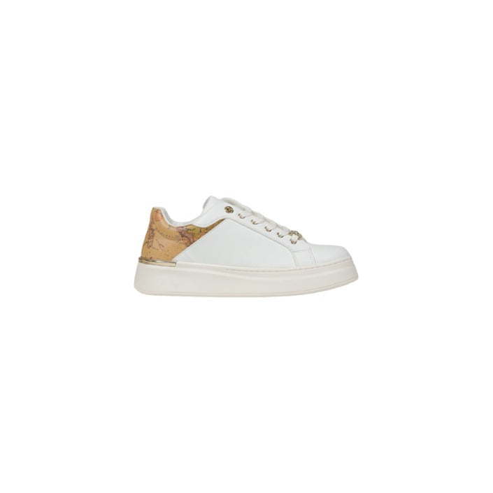 ALVIERO MARTINI 1A CLASSE Scarpe Sneakers Donna Bianche con Stampa Geo