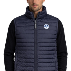 North Sails Colete Masculino Azul com Logo