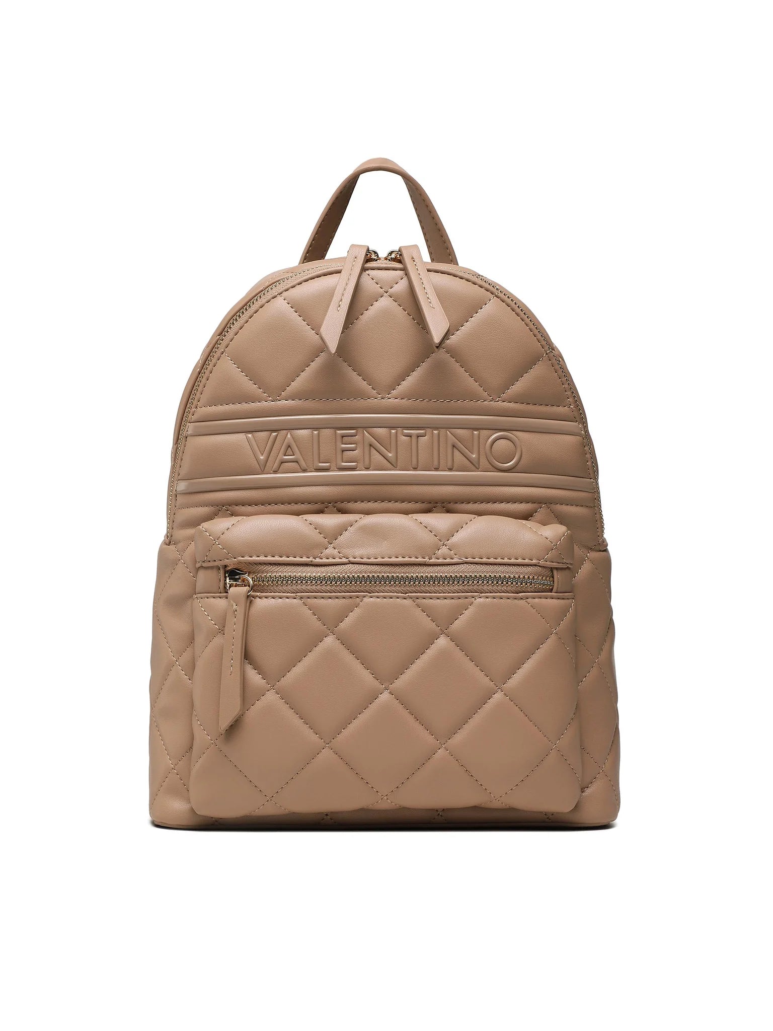 VALENTINO BAGS Zaino Donna Rosso Trapuntato con Dettagli a Contrasto