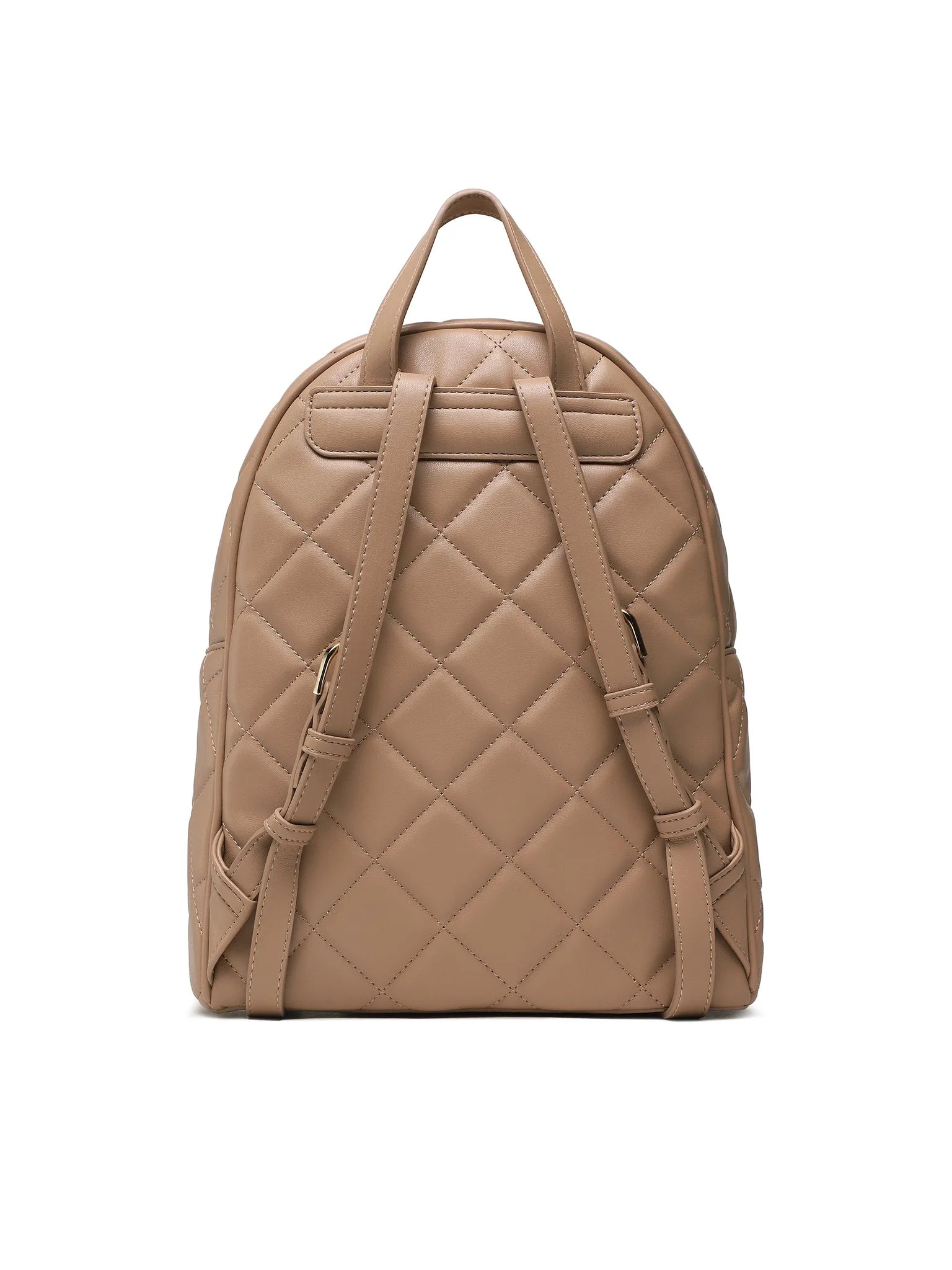 VALENTINO BAGS Zaino Donna Rosso Trapuntato con Dettagli a Contrasto