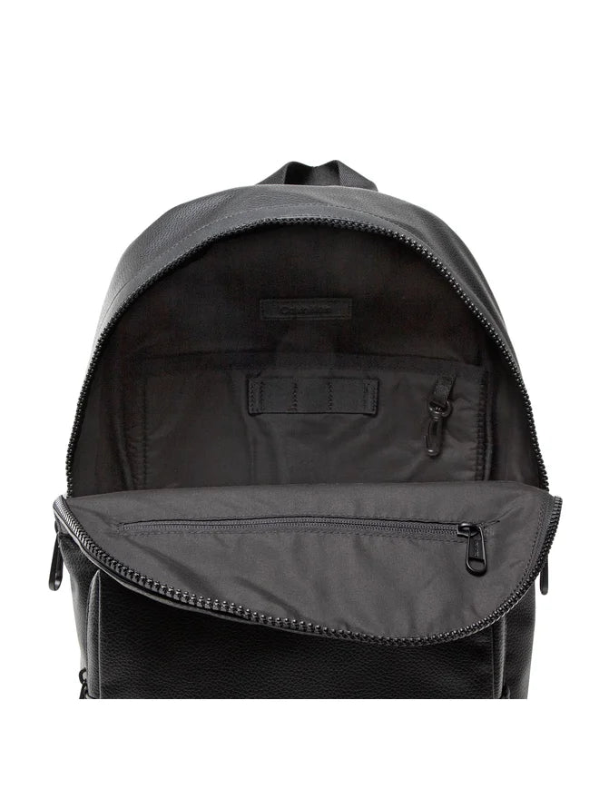 Calvin Klein Rucksack Herren Schwarz Verstellbare Schulterriemen Logo