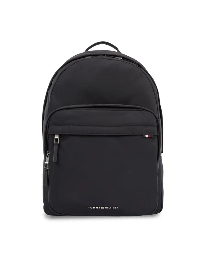 Tommy Hilfiger Sac à dos Homme Noir Bretelles Réglables Logo