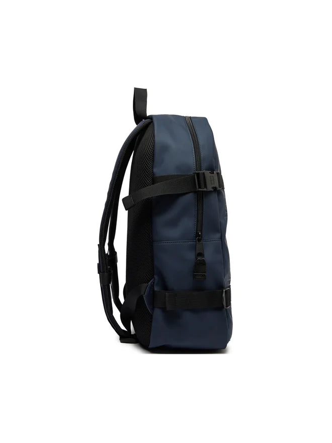 Tommy Hilfiger Zaino Uomo Blu Regolabile Chiusura Zip Logo